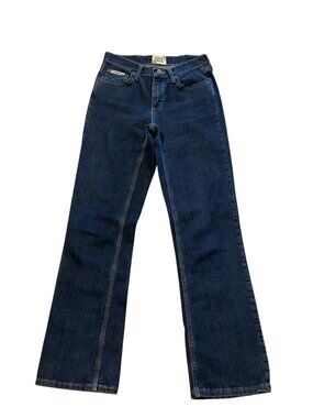 C E Schmidt Women's Boot Cut Denim Jeans Size 4 - 28X32 Mid Rise Super Nice Jean